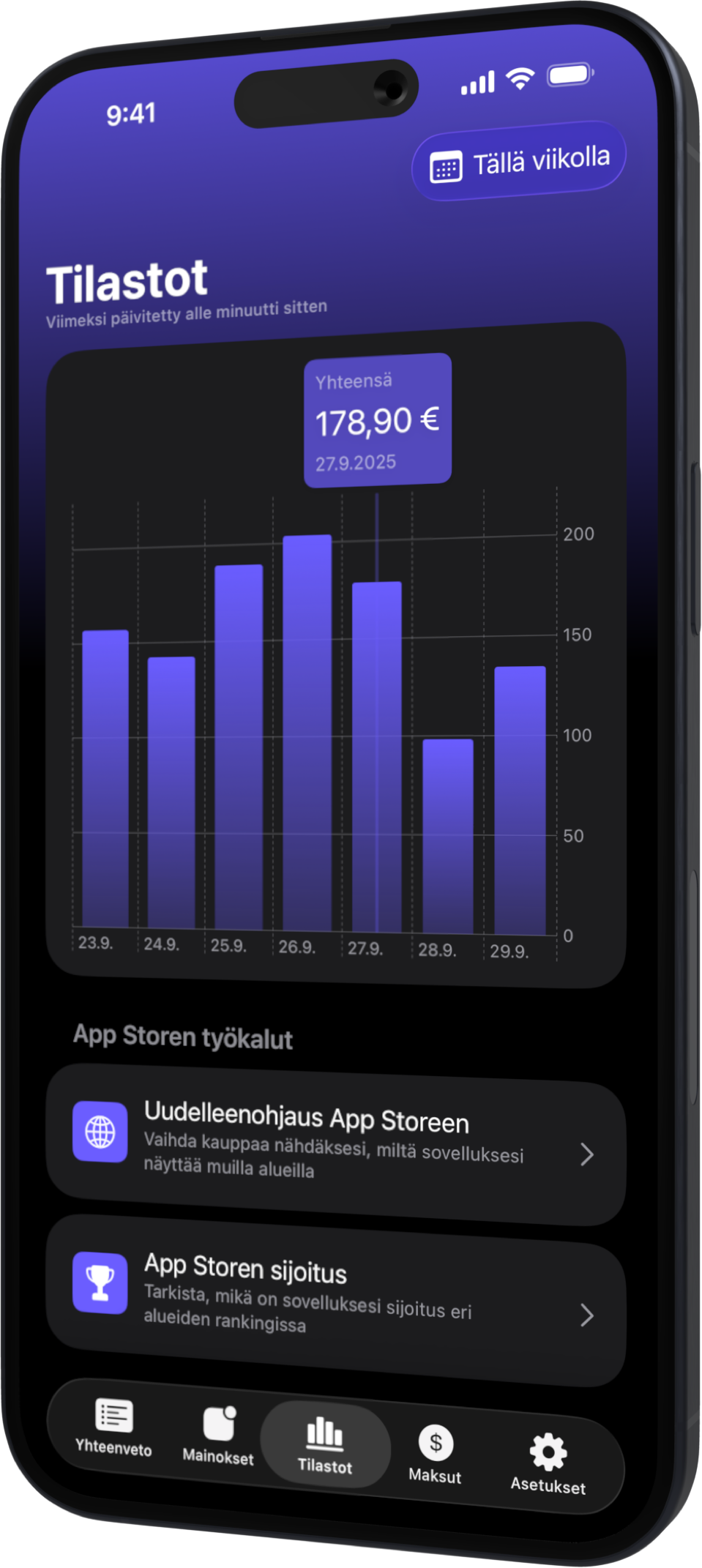 AdMate iPhone Stats FI AdMate iPhone Stats FI