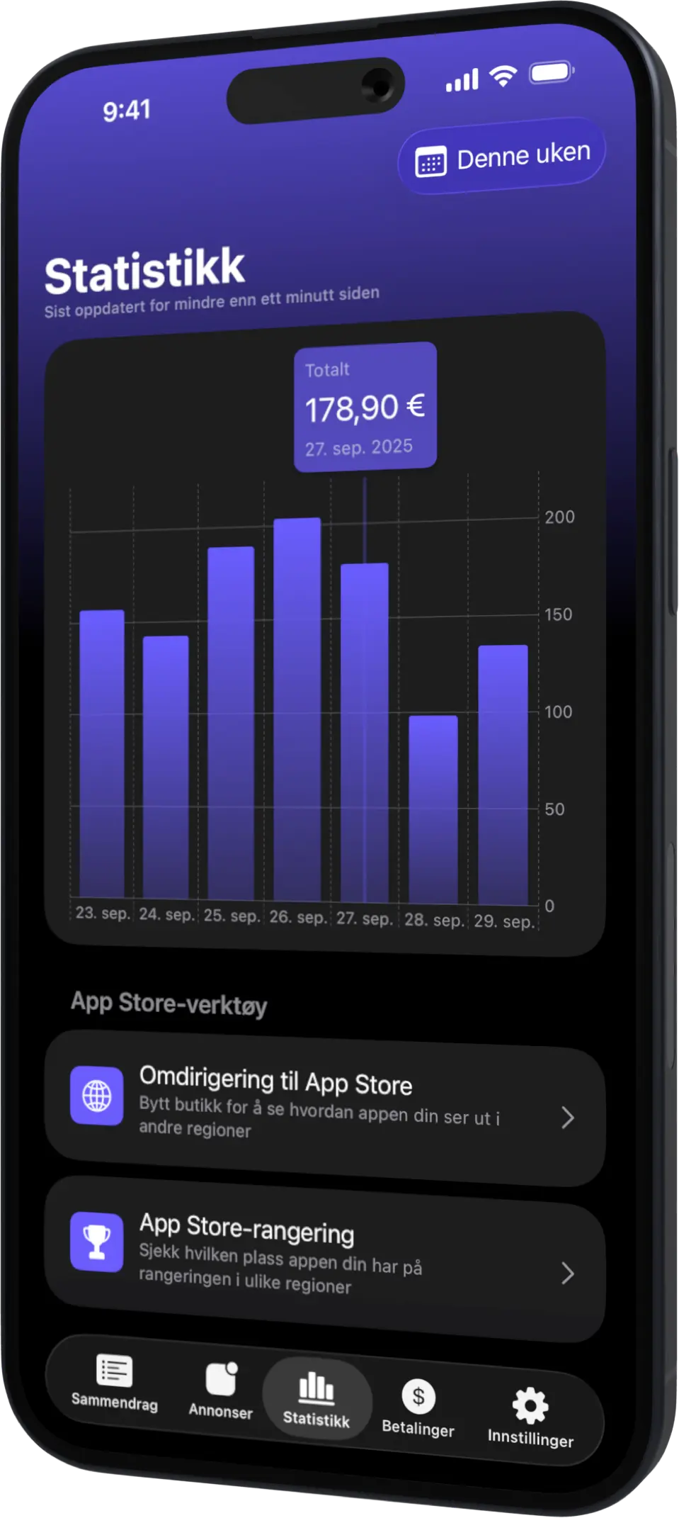 AdMate iPhone Stats NB