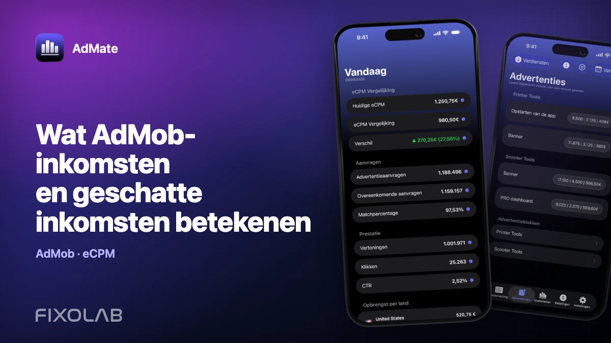 Wat AdMob-inkomsten en geschatte inkomsten betekenen