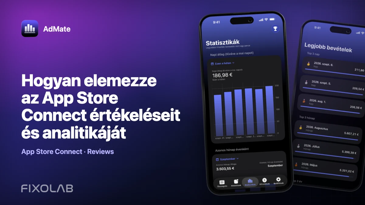 Hogyan elemezze az App Store Connect értékeléseit és analitikáját Hogyan elemezze az App Store Connect értékeléseit és analitikáját