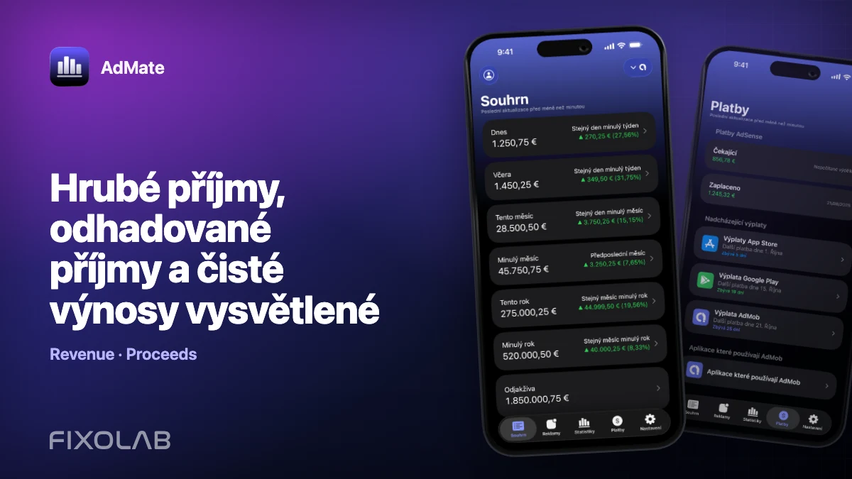 Hrubé příjmy, odhadované příjmy a čisté výnosy vysvětlené Hrubé příjmy, odhadované příjmy a čisté výnosy vysvětlené
