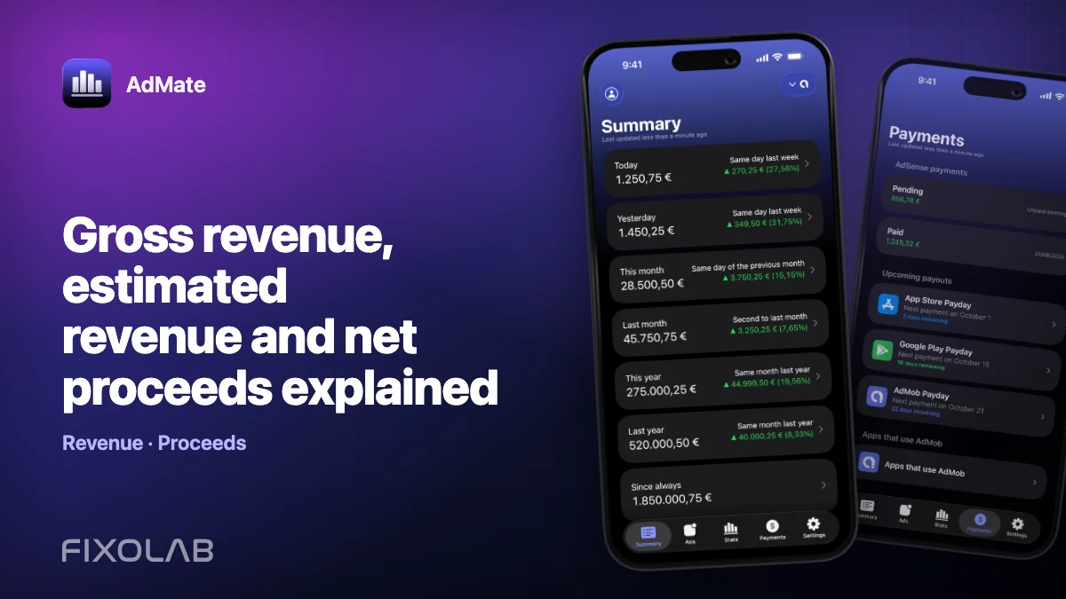 Gross revenue, estimated revenue and net proceeds explained Gross revenue, estimated revenue and net proceeds explained