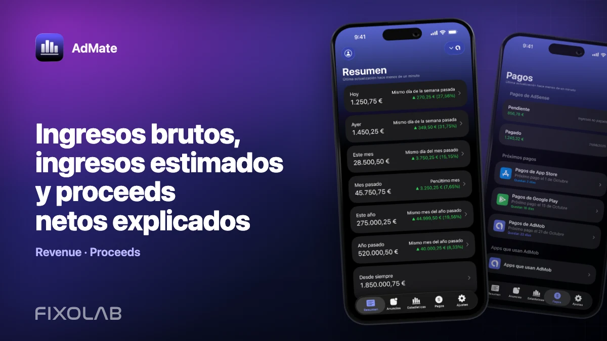 Ingresos brutos, ingresos estimados y proceeds netos explicados