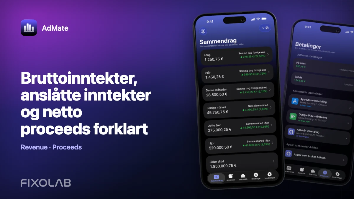 Bruttoinntekter, anslåtte inntekter og netto proceeds forklart Bruttoinntekter, anslåtte inntekter og netto proceeds forklart