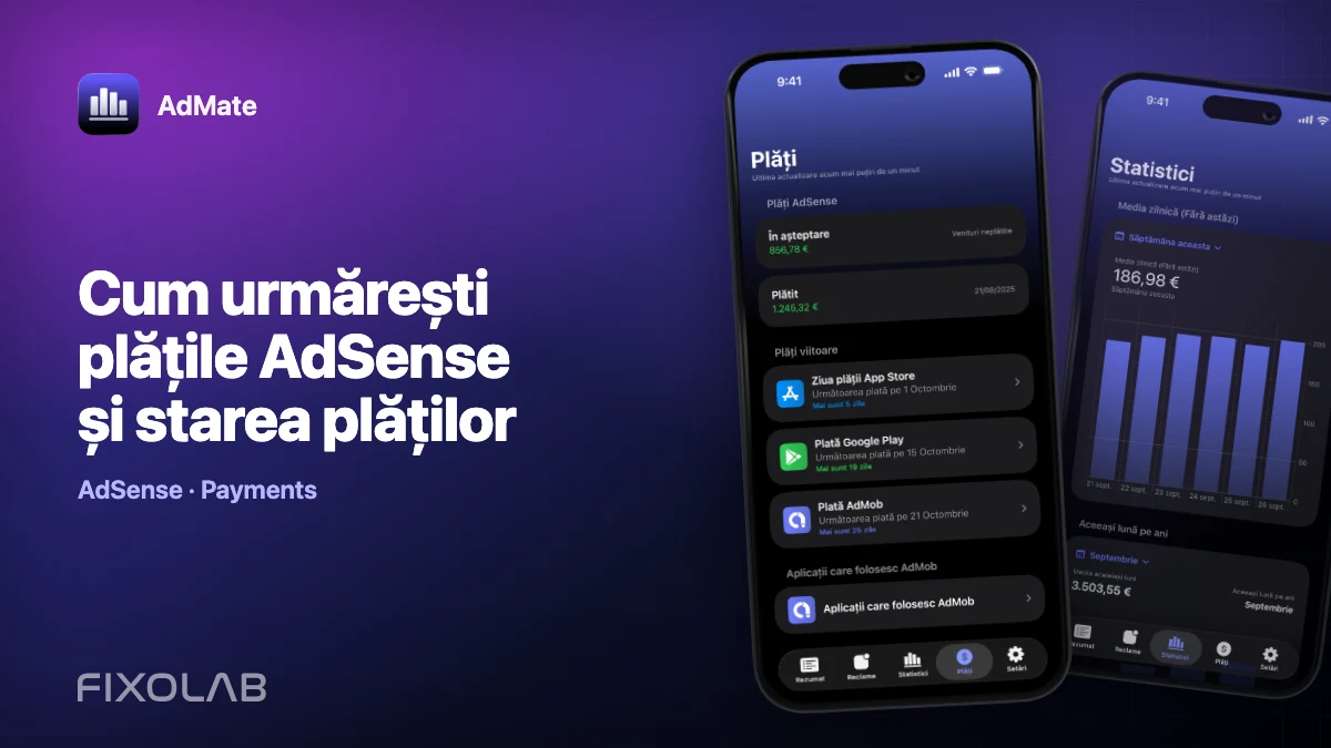 Cum urmărești plățile AdSense și starea plăților
