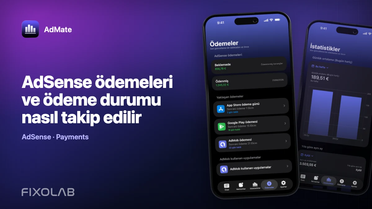 AdSense ödemeleri ve ödeme durumu nasıl takip edilir